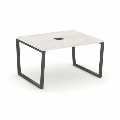 Style Project Стол переговорный SN-6T2.SPRG-033 Акация Лорка/Металл Антрацит/Заглушка Металл Антраци фото 24