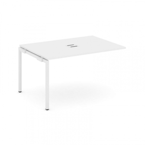 Style Project Проходной наб. элем. перег. стола SN-4P.NSPRG-002 Белый/Металл Серый 1180*980*750 фото 4