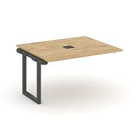 Style Project Проходной наб. элем. перег. стола SN-5O.NSPRG-032 Тиквуд Светлый/Металл Антрацит 1180*