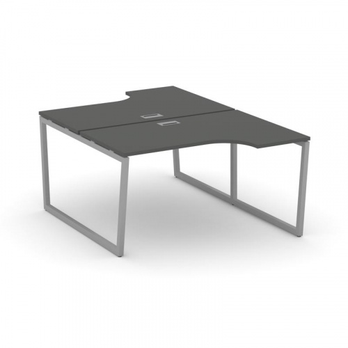 Style Project Рабочая станция эргоном. SN-4T2.DRPA-021 Акация Лорка/Металл Антрацит/Заглушка Пластик фото 17