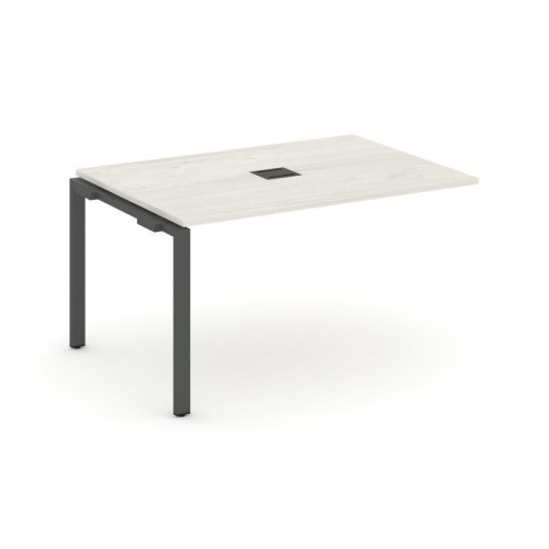 Style Project Проходной наб. элем. перег. стола SN-6P.NSPRG-002 Антрацит/Металл Белый 1180*980*750 фото 14