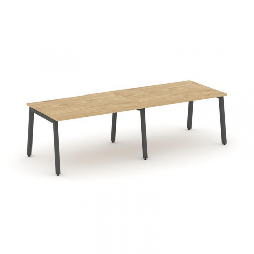 Style Project Стол переговорный SN-5A.SPRG-014.3 Тиквуд Светлый/Металл Антрацит 3160*980*750 фото 28