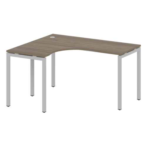 Стол криволинейный левый на П-обр. м/к Metal System Quattro 40БП.СА-3 (L) фото 3 Стол криволинейный левый на П-обр. м/к Metal System Quattro 40БП.СА-3 (L) фото 3