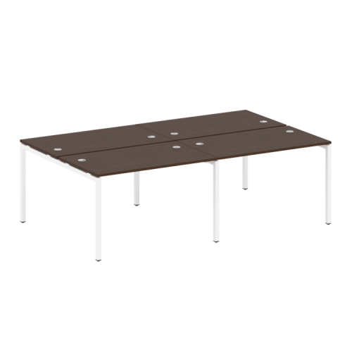 Бенч-система на 4 места на П-обр. м/к Metal System Quattro 40БП.СМ-4.2  фото 5