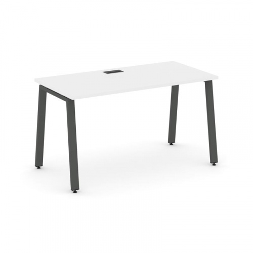 Style Project Стол письменный SN-6A.SP-025 Антрацит/Металл Белый 1780*800*750 фото 24