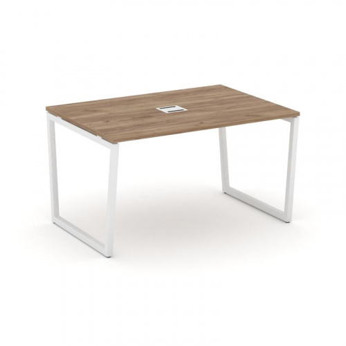 Style Project Стол переговорный SN-4T2.SPRG-001 Акация Лорка/Металл Антрацит/Заглушка Металл Антраци фото 10