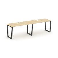 Style Project Рабочая станция 1 сторон. SN-6T2.ORS-012 Акация Лорка/Металл Антрацит/Заглушка Пластик