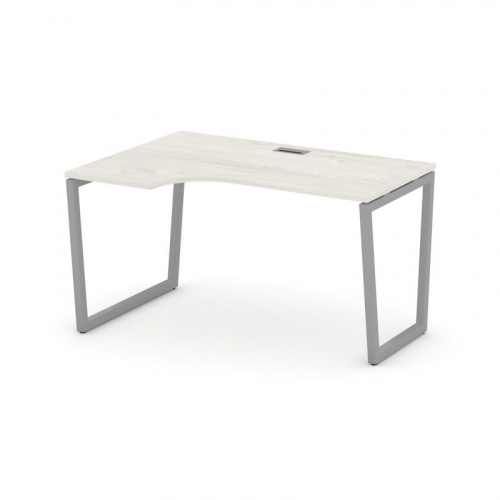 Style Project Стол рабочий эргоном. SN-4T2.SPA-021(L) Акация Лорка/Металл Антрацит/Заглушка Пластик фото 11