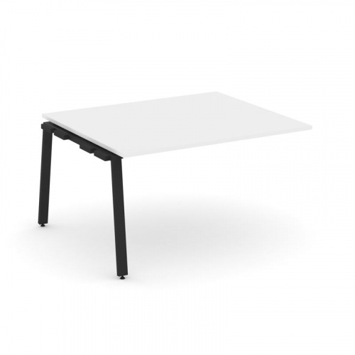 Style Project Проходной наб. элем. перег. стола SN-6A.NSPRG-033.3 Дуб Наварра/Металл Белый 1380*1180 фото 5