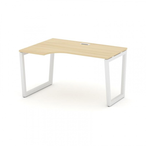 Style Project Стол рабочий эргоном. SN-5T2.SPA-021(L) Акация Лорка/Металл Антрацит/Заглушка Пластик фото 21