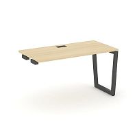 Style Project Стол-приставка к опор. элем. SN-5T2.OPRS-021 Акация Лорка/Металл Антрацит/Заглушка Пла