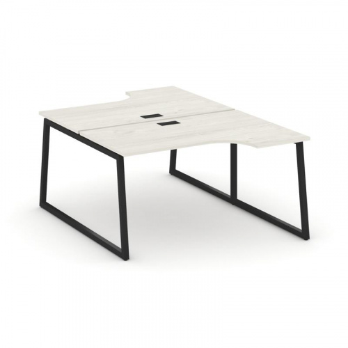 Style Project Рабочая станция эргоном. SN-4T1.DRPA-021 Акация Лорка/Металл Антрацит/Заглушка Пластик фото 4