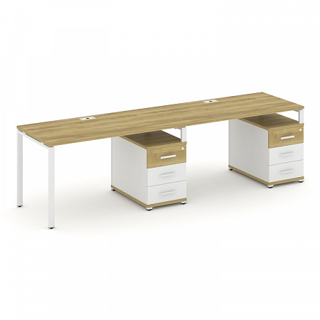 Бенч-система на 2 места с 2 опорными тумбами Concept CN.ORS-311