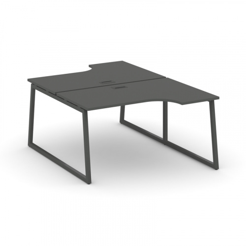 Style Project Рабочая станция эргоном. SN-4T1.DRPA-021 Акация Лорка/Металл Антрацит/Заглушка Пластик фото 14