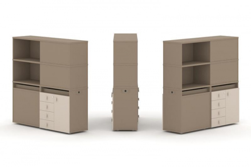 Тумба офисная (Набор №19.) Estetica ES.NB.2V-19