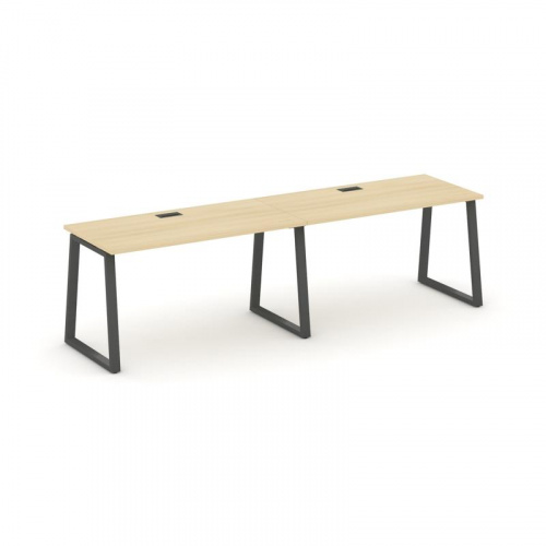 Style Project Рабочая станция 1 сторон. SN-6T1.ORS-011 Акация Лорка/Металл Антрацит/Заглушка Пластик фото 28