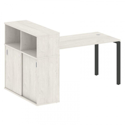 Стол письменный с шкафом-купе на П-обр. м/к Metal System БП.РС-СШК-3.3 фото 13