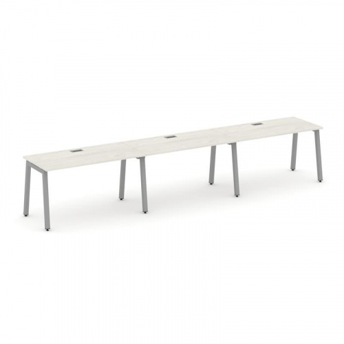 Style Project Рабочая станция 1 сторон. SN-5A.ORS-051 Акация Лорка/Металл Белый 2940*800*750 фото 8