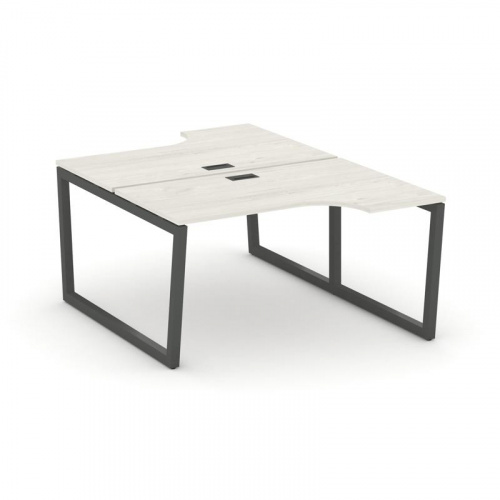 Style Project Рабочая станция эргоном. SN-5T2.DRPA-002 Акация Лорка/Металл Антрацит/Заглушка Пластик фото 24