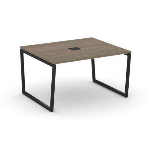 Style Project Стол переговорный SN-4T2.SPRG-033 Акация Лорка/Металл Антрацит/Заглушка Металл Антраци фото 5