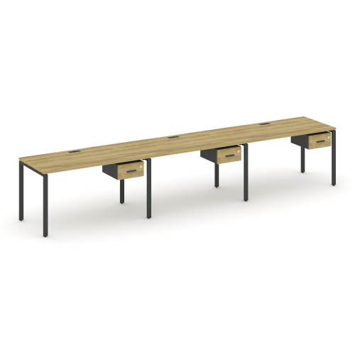 Бенч-система на 3 места с подвесными тумбами Concept CN.ORS-131 фото 4
