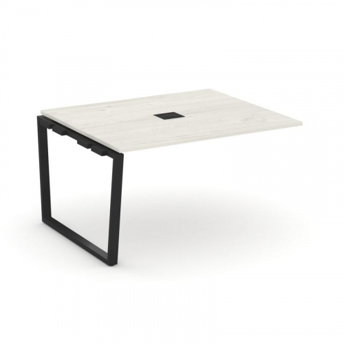 Style Project Проходной наб. элем. перег. стола SN-6T2.NSPRG-034 Акация Лорка/Металл Антрацит/Заглуш фото 8