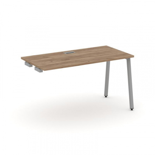 Style Project Стол-приставка к опор. элем. SN-4A.OPRS-002 Дуб Наварра/Металл Антрацит 1180*600*750 фото 2