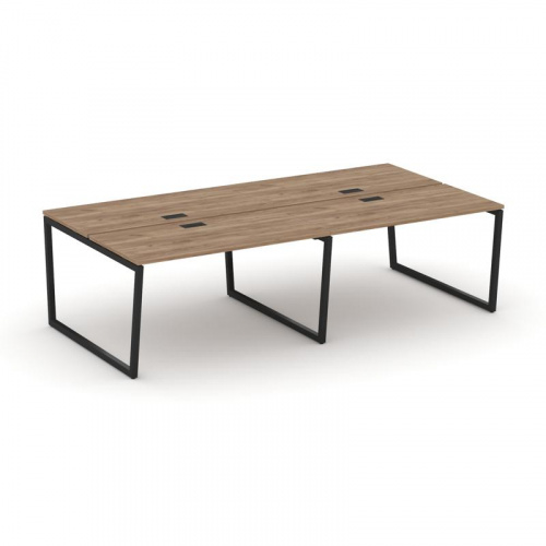 Style Project Рабочая станция 2-х сторон. SN-4T2.DRS-042 Акация Лорка/Металл Антрацит/Заглушка Пласт фото 5