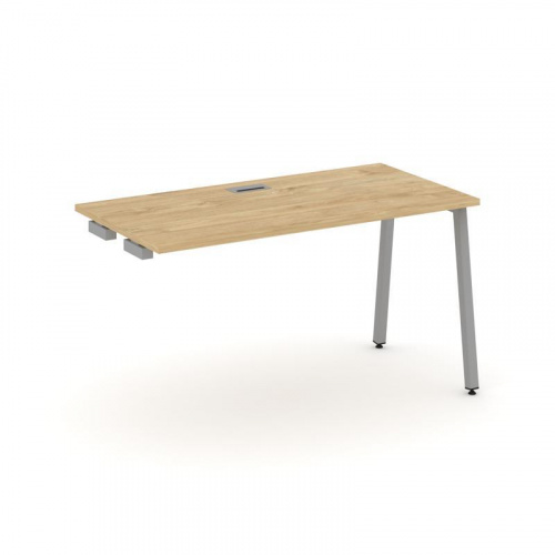 Style Project Стол-приставка к опор. элем. SN-4A.OPRS-002 Дуб Наварра/Металл Антрацит 1180*600*750 фото 14