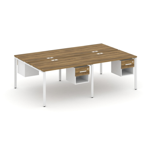 Бенч-система на 4 места с подвесными тумбами Concept CN.DRS-138 фото 8