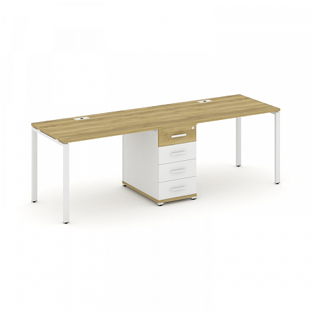 Бенч-система на 2 места с 1 опорной тумбой Concept CN.ORS-401