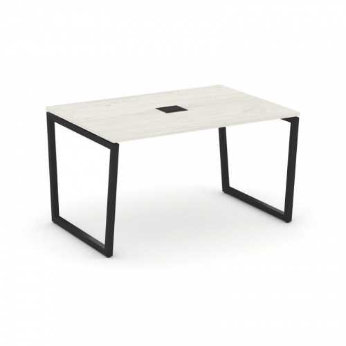 Style Project Стол переговорный SN-4T2.SPRG-001 Акация Лорка/Металл Антрацит/Заглушка Металл Антраци фото 5