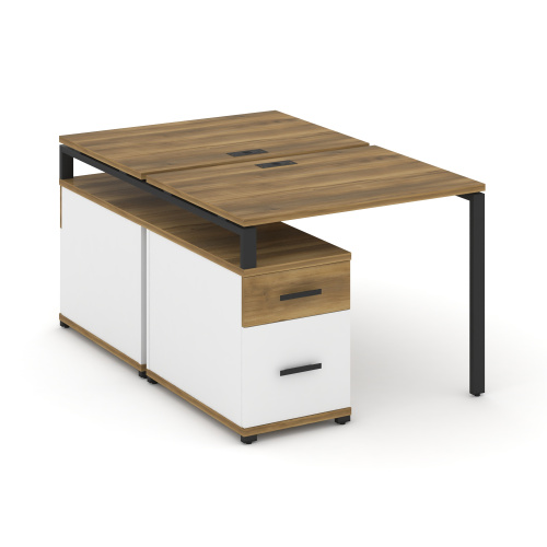 Бенч-система на 2 места с опорной тумбой Concept CN.DRS-305 фото 6