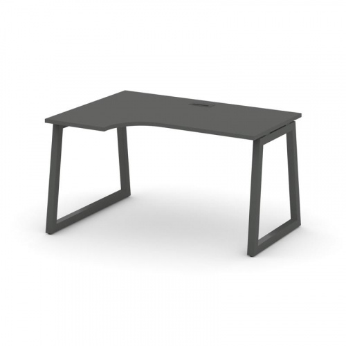Style Project Стол рабочий эргоном. SN-5T1.SPA-021(L) Акация Лорка/Металл Антрацит/Заглушка Пластик фото 27