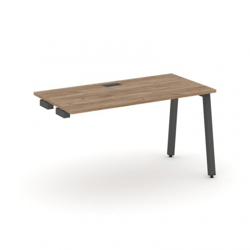 Style Project Стол-приставка к опор. элем. SN-5A.OPRS-022 Белый/Металл Антрацит 1180*800*750 фото 18