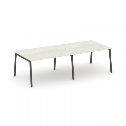 Style Project Стол переговорный SN-4A.SPRG-042.3 Белый/Металл Антрацит 2360*1180*750 фото 21