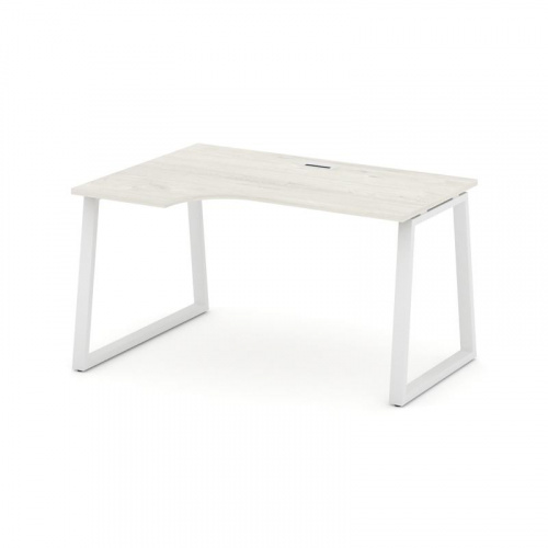 Style Project Стол рабочий эргоном. SN-6T1.SPA-021(L) Акация Лорка/Металл Антрацит/Заглушка Пластик фото 13