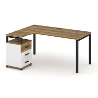 Стол эргономичный с опорной тумбой Concept CN.SA-307(L)