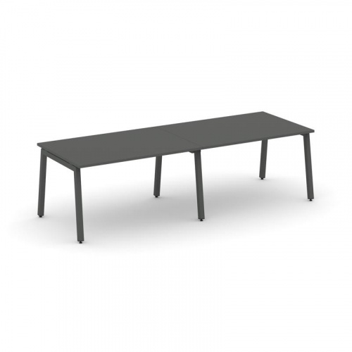 Style Project Стол переговорный SN-5A.SPRG-014.3 Тиквуд Светлый/Металл Антрацит 3160*980*750 фото 16
