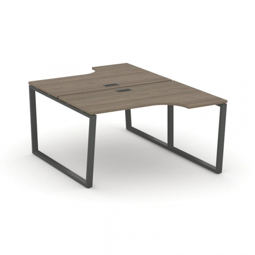 Style Project Рабочая станция эргоном. SN-6T2.DRPA-012 Акация Лорка/Металл Антрацит/Заглушка Пластик фото 25