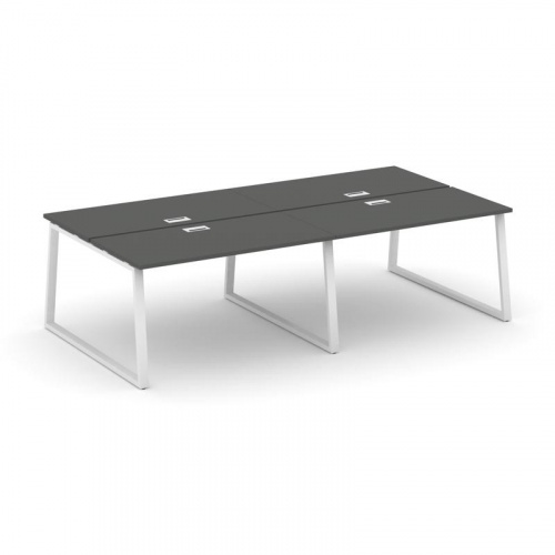 Style Project Рабочая станция 2-х сторон. SN-6T1.DRS-041 Акация Лорка/Металл Антрацит/Заглушка Пласт фото 19