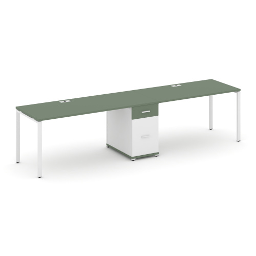 Бенч-система на 2 места с 1 опорной тумбой Concept CN.ORS-405 фото 5