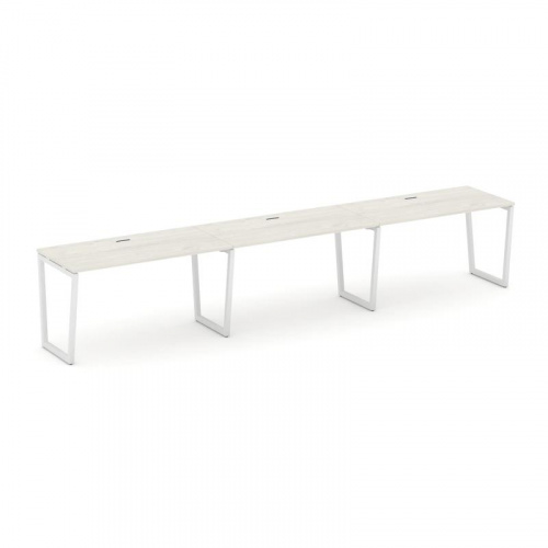 Style Project Рабочая станция 1 сторон. SN-4T2.ORS-054 Акация Лорка/Металл Антрацит/Заглушка Пластик фото 12