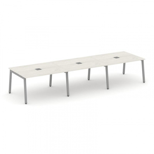 Style Project Стол переговорный SN-5A.SPRG-054 Акация Лорка/Металл Белый 4740*1180*750 фото 14 Style Project Стол переговорный SN-5A.SPRG-054 Акация Лорка/Металл Белый 4740*1180*750 фото 14