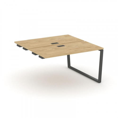 Style Project Стол-приставка к опор. элем. SN-6T2.DPRS-014 Акация Лорка/Металл Антрацит/Заглушка Пла фото 22