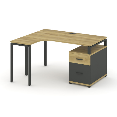 Стол эргономичный с опорной тумбой Concept CN.SA-302(L) Стол эргономичный с опорной тумбой Concept CN.SA-302(L)