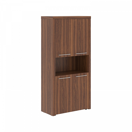 Шкаф с 2-мя комплектами глухих малых дверей и топом Zenn ZHC 85.4