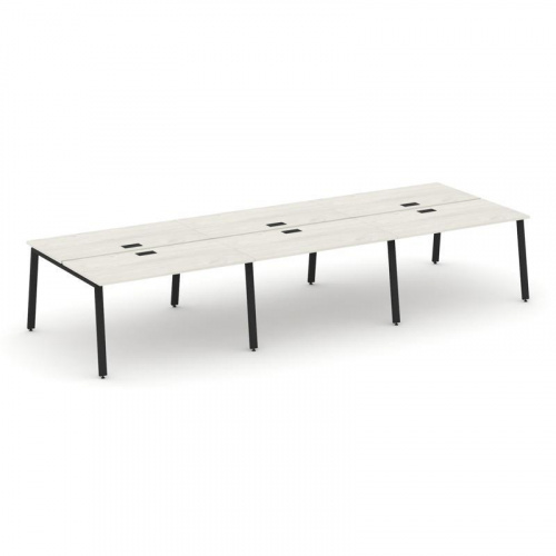 Style Project Рабочая станция 2-х сторон. SN-6A.DRS-083 Белый/Металл Белый 4140*1632*750 фото 5