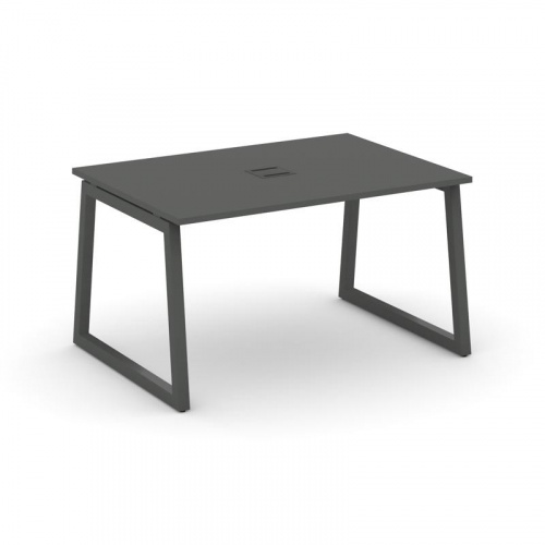 Style Project Стол переговорный SN-5T1.SPRG-003 Акация Лорка/Металл Антрацит/Заглушка Металл Антраци фото 27