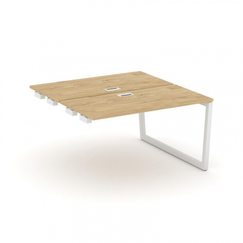 Style Project Стол-приставка к опор. элем. SN-5T2.DPRS-011 Акация Лорка/Металл Антрацит/Заглушка Пла фото 3